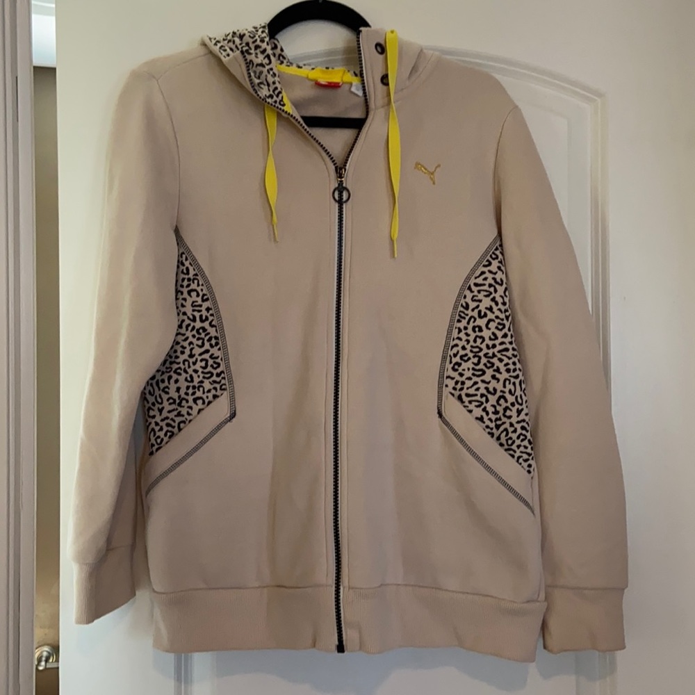 Puma leopard hoodie